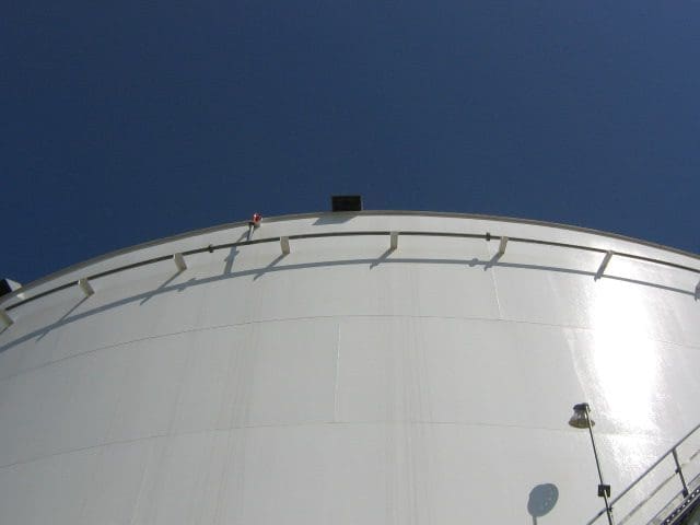 A Large Tank With Vent